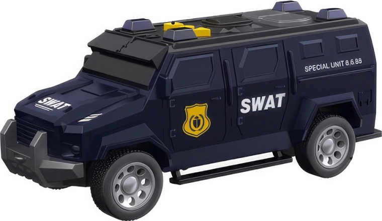 Auto della polizia con effetti luminosi e sonori 16,5 cm