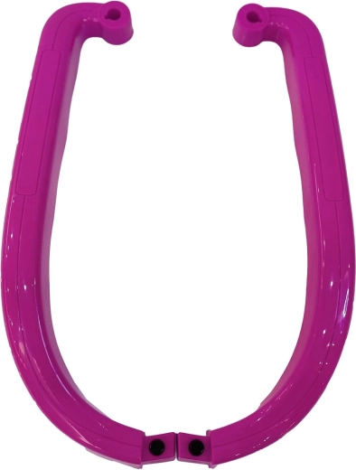 Cavalcabile per bambini con supporto Mercedes-Benz C-Class / Land Rover Discovery 3 in 1 rosa