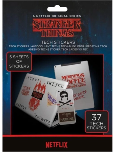 Adesivi in vinile di Stranger Things, 37 pezzi