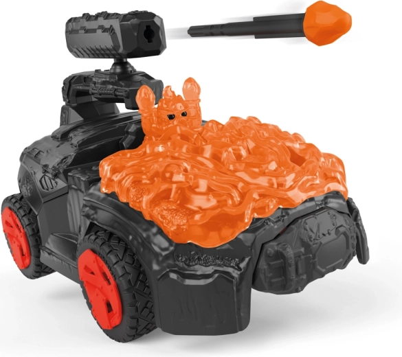 CrashMobile di lava con mini figura Mini Creature