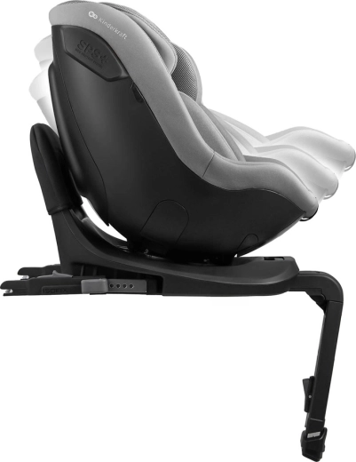 ISOFIX, piede di supporto e reclinazione confortevole