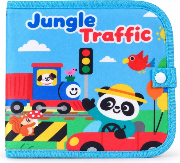 Libro didattico in tessuto Chipolino Trasporti