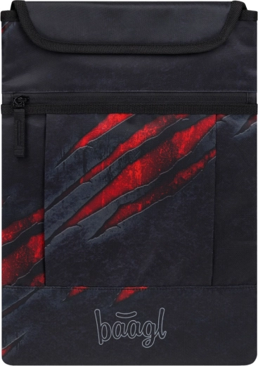 Tasca per accessori con cerniera YKK