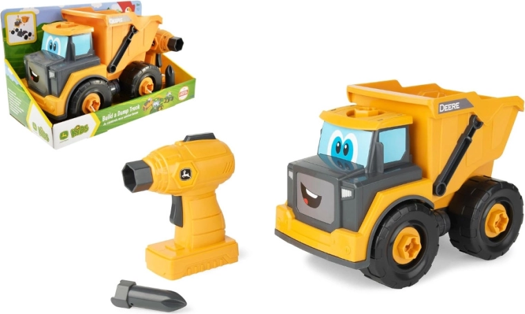 Tomy JOHN DEERE camion ribaltabile da costruire con trapano Build-A-Buddy