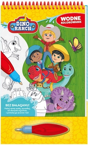 Dino Ranch album da colorare ad acqua – parte 1