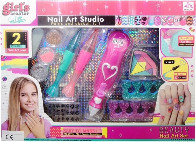 Set creativo per unghie per bambini
