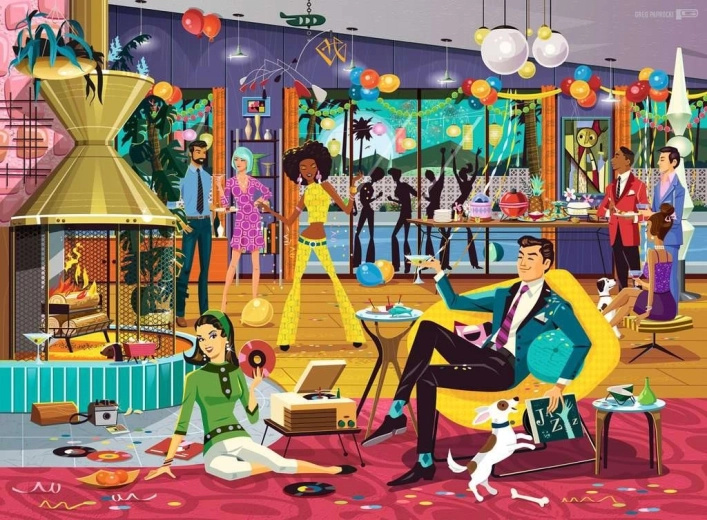 Puzzle Ravensburger Jazzy! È ora di festa 500 pezzi