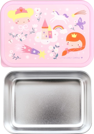 A Little Lovely Company lunch box in acciaio inox con coperchio Principesse