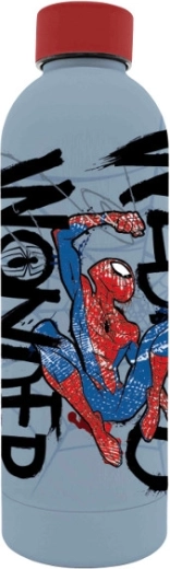 Borraccia in acciaio inox con stampa 3D SPIDERMAN 500 ml