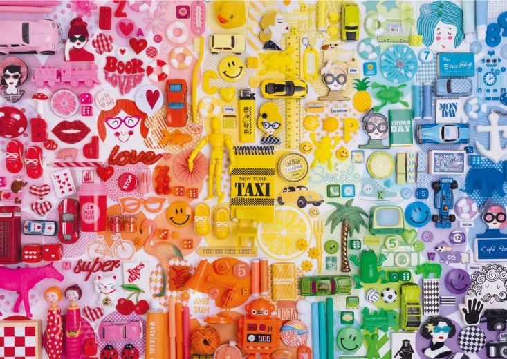 Puzzle collage colorata 500 pezzi EDUCA