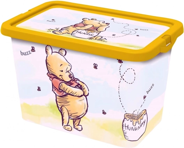Box portaoggetti Stor con coperchio a clip Winnie the Pooh
