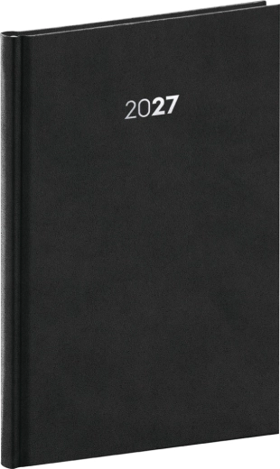 Agenda settimanale Notique Balakon 2027 nera 15 × 21 cm