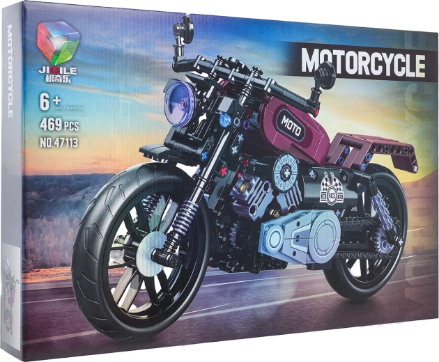 Costruzione di una motocicletta, 469 pezzi