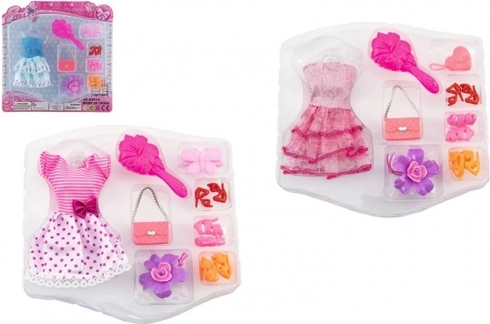 Set di vestiti e accessori per bambole (mix)
