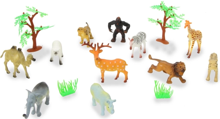 Jamara set di animali selvatici (16 pz)