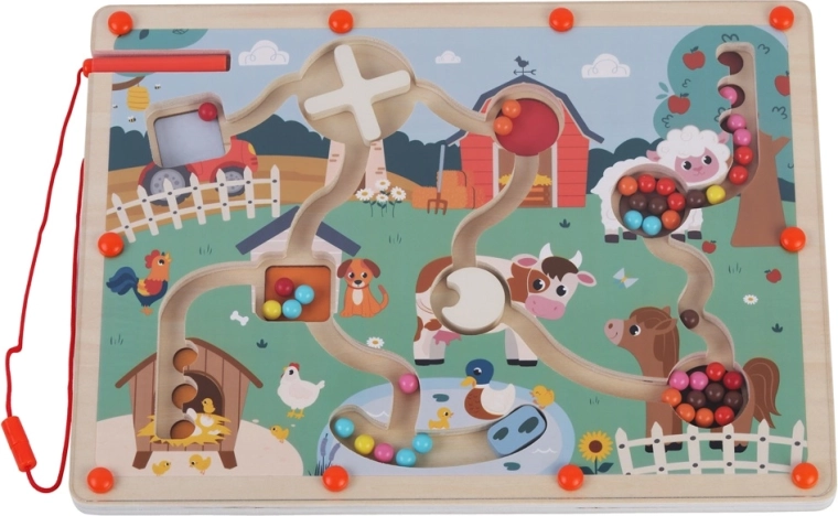 2Kids Toys Tavola da gioco magnetica Fattoria