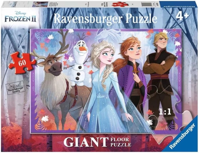 Ravensburger puzzle gigante da pavimento Frozen (60 pezzi)