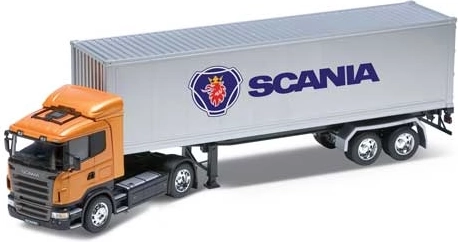 Modello di trattore Scania R 470 con rimorchio