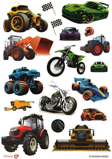 Adesivi moto Topgal Stickers