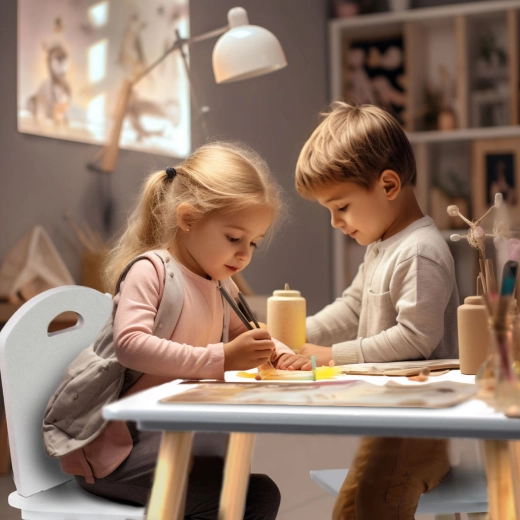 Ideale per disegnare, giocare e fare merenda