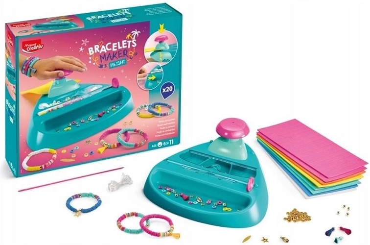 Creativ fabbrica creativa per realizzare braccialetti con perline heishi