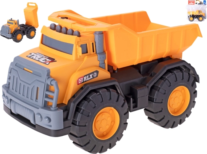 Camion ribaltabile da costruzione 33 cm – giocattolo in plastica a ruote libere