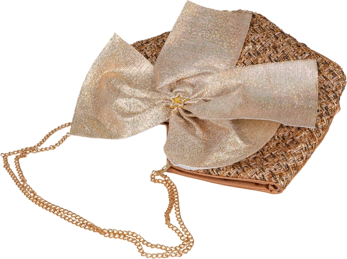 Borsetta elegante con fiocco per i viaggi