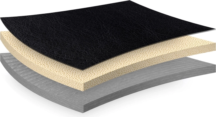 Struttura a strati confortevole e manutenzione facile