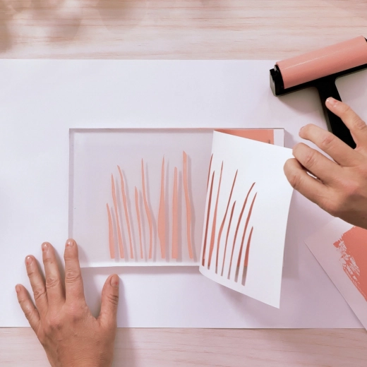 Stampa con stencil