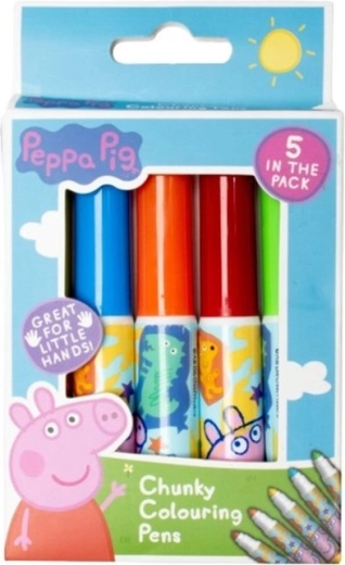Alltoys pennarelli Peppa Pig 5 pz