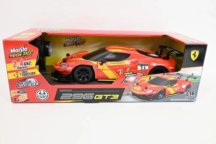 Maisto RC Ferrari 296 GT3 radiocomandata 1:16