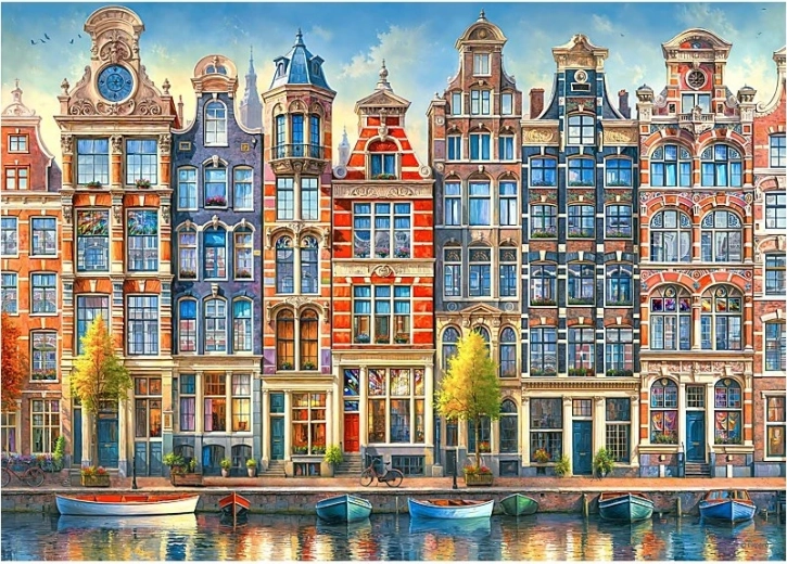 Cherry Pazzi puzzle Ritmo di Amsterdam 1000 pezzi