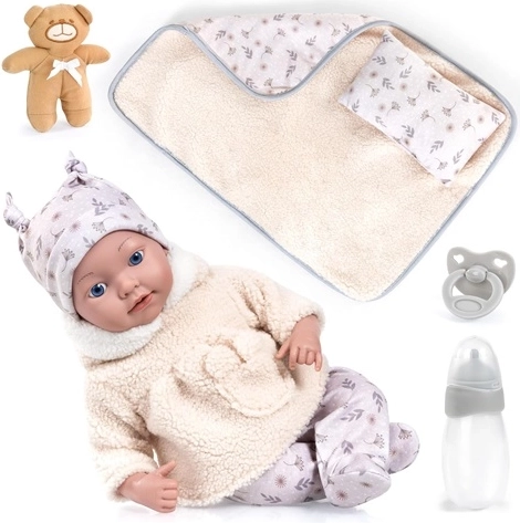 Bayer Design bambola realistica Reborn 38 cm con accessori