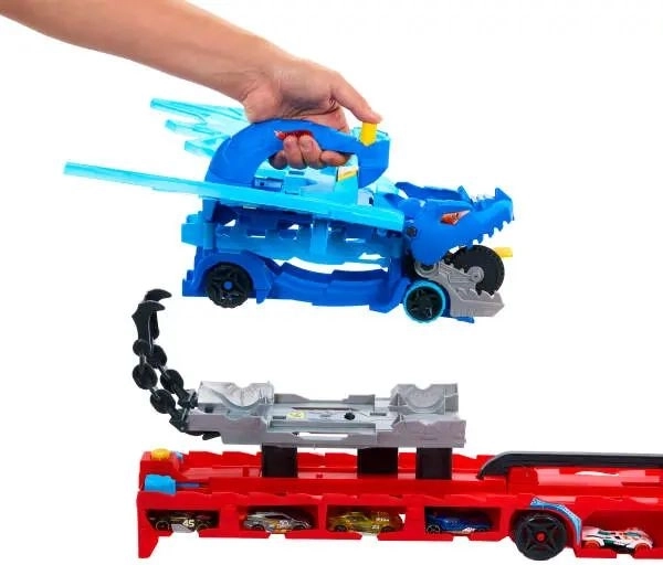 Trasportatore e pista da corsa in uno