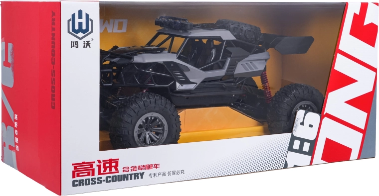 Crawler fuoristrada R/C Monster nero 1:6