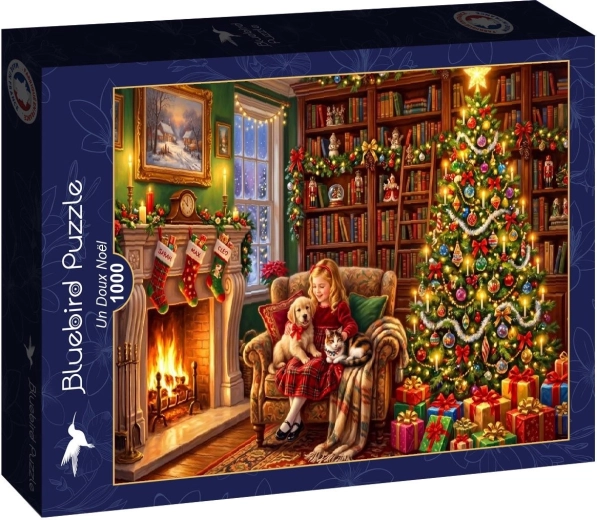 Puzzle Bluebird Buon Natale, 1000 pezzi