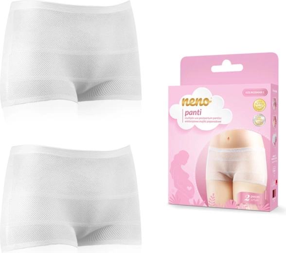 Mutandine post-partum riutilizzabili Neno Panti M (2 pz)