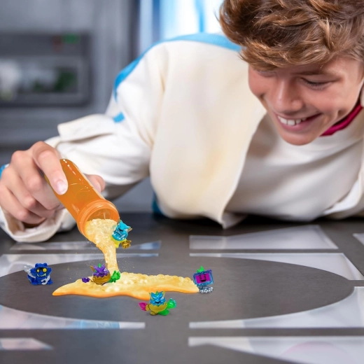 Processo di rivelazione schiumoso con provetta