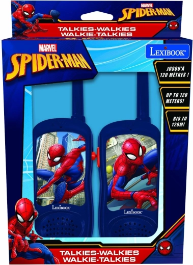 Ricetrasmittenti per bambini LEXIBOOK SPIDER-MAN con portata di 120 m