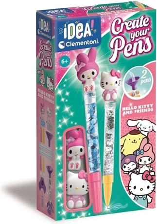 Clementoni Idea mini fabbrica di penne Hello Kitty e amici