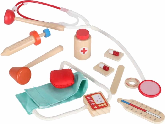 Ricca dotazione per giocare al dottore