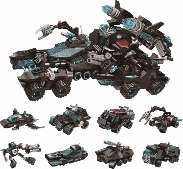 Veicolo da combattimento Qman Shadow Pulse 8v1