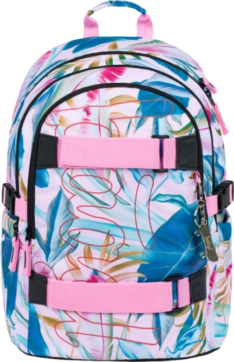 Zaino ergonomico con fissaggio per skateboard