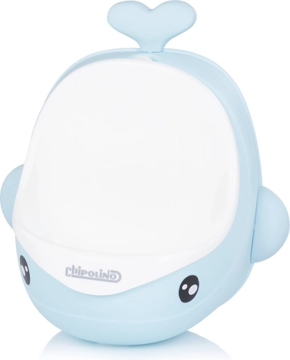 Pisoar da parete per bambini Chipolino Whale blu