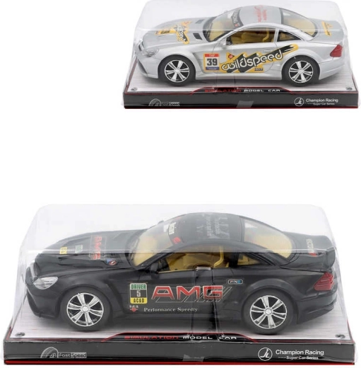 Auto sportiva da corsa a frizione 25 cm in blister - 1 pezzo