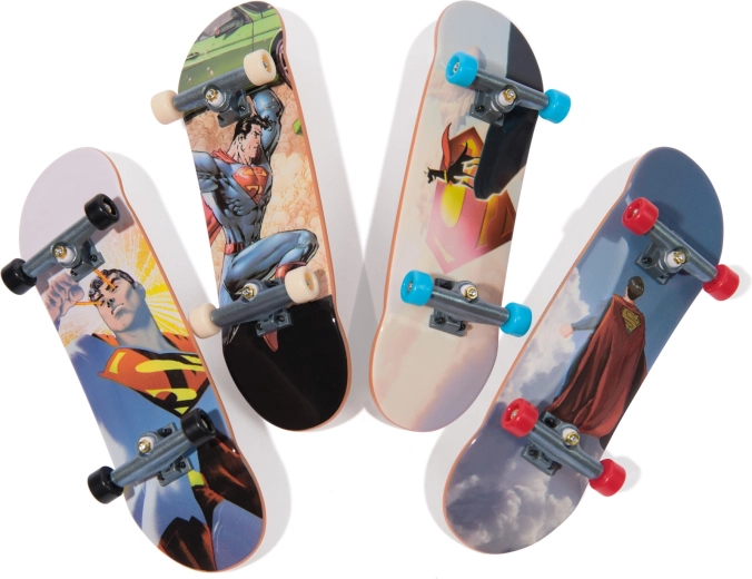 4 fingerboard con grafica DC Comics Superman
