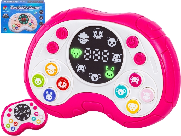 Gamepad per bambini rosa – gioco di memoria ed educativo - 1 pezzo