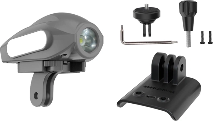 Adattatore di montaggio Sunnylife con luce per drone DJI Avata 2