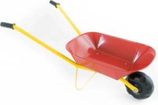 Carriola di latta per bambini rossa