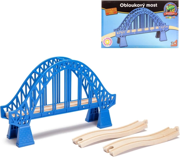MAXIM ponte ad arco con binari di accesso